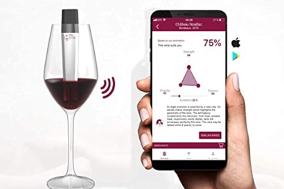 Преден изглед на UHF RFID етикет за управление на училищни активи.