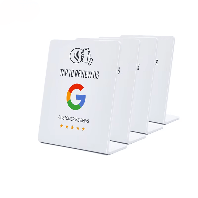 Визуален преглед на това как NFC стойката за обратна връзка може да увеличи онлайн видимостта и дългосрочната репутация на местни бизнеси.