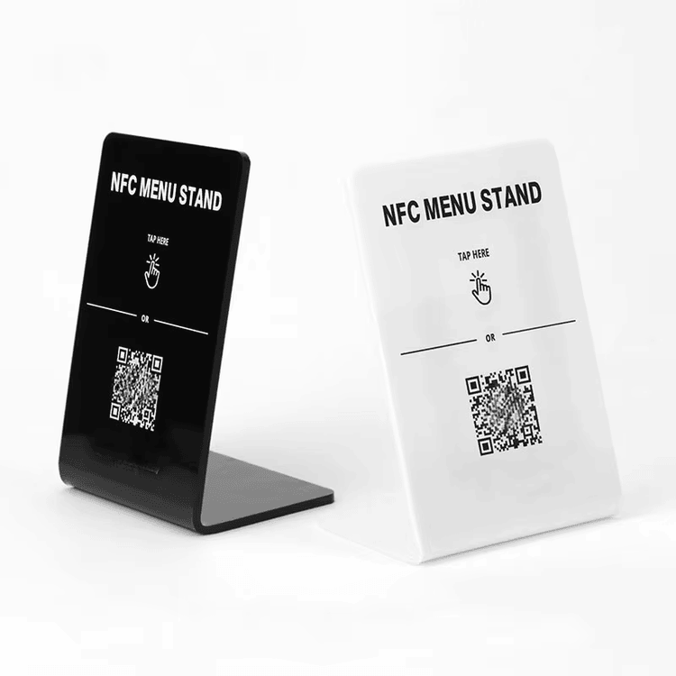 Персонализирана NFC стойка за музейни експонати с акцент върху повърхностното покритие за проекти с NFC Stands.