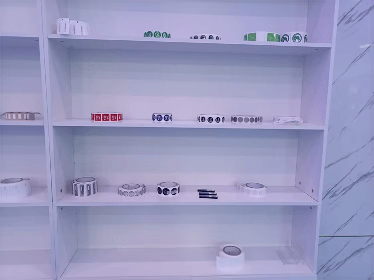 UHF RFID етикети с дълъг обхват за складови активи, показани със самозалепващ гръб за купувачи, сравняващи решения с UHF RFID етикети.