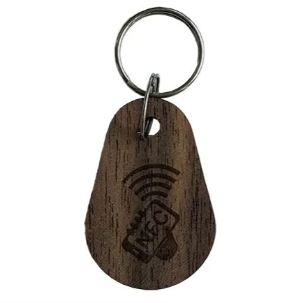 Дървени RFID ключодържатели за ултратънък многочестотен достъп с акцент върху разположение на антената за проекти в категория Дървени RFID ключодържатели.