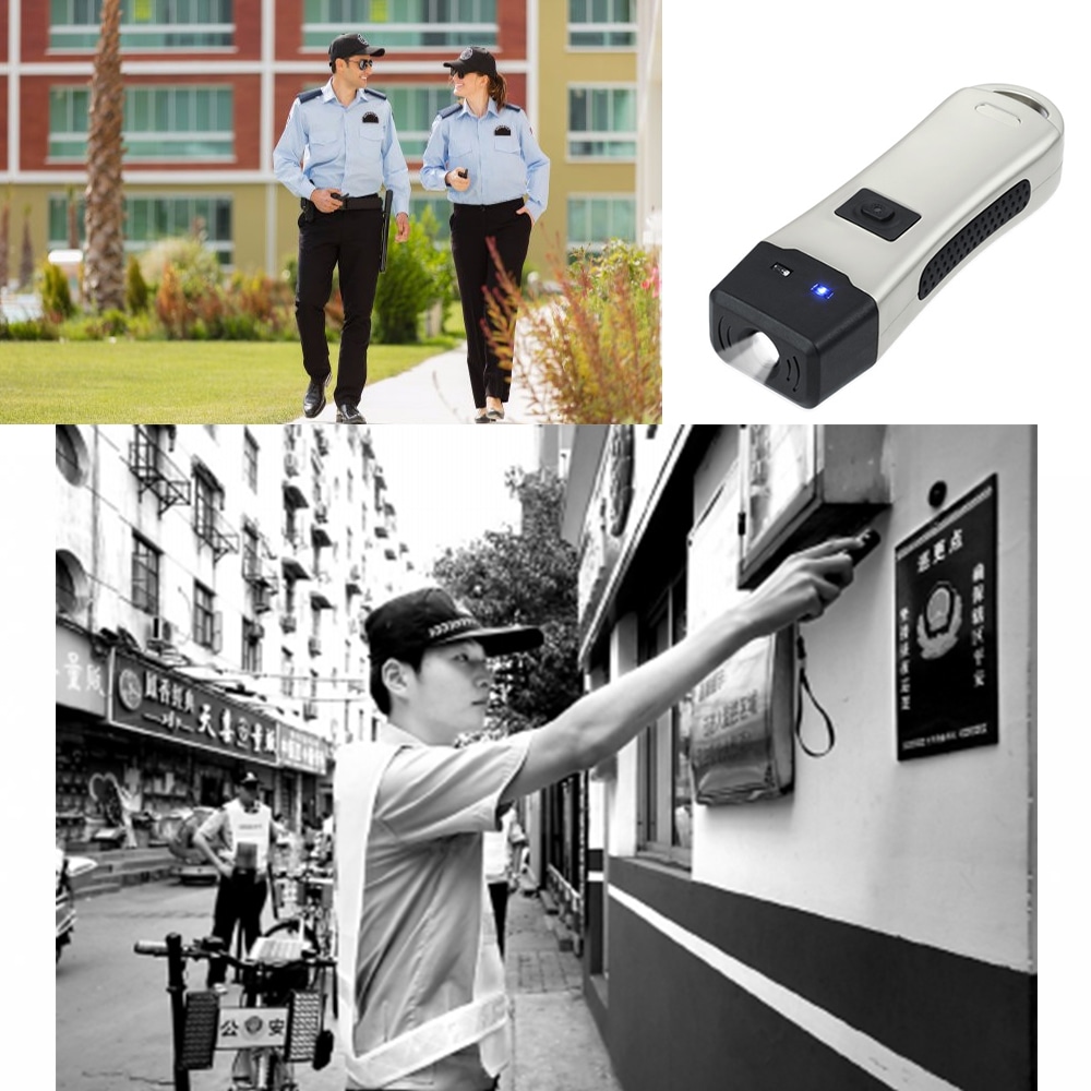 Изображението показва водоустойчиви RFID тагове за охранителни обходи върху метална повърхност при приложения с ABS RFID тагове за патрулен контрол.