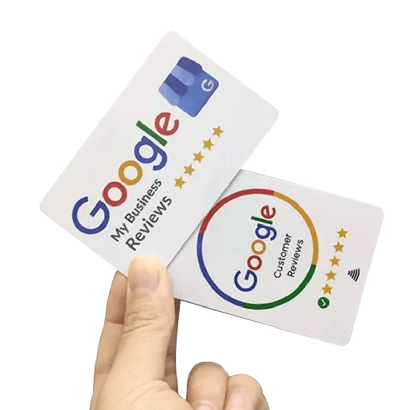 Илюстрация на лесната настройка на Google Review картата без нужда от технически умения.