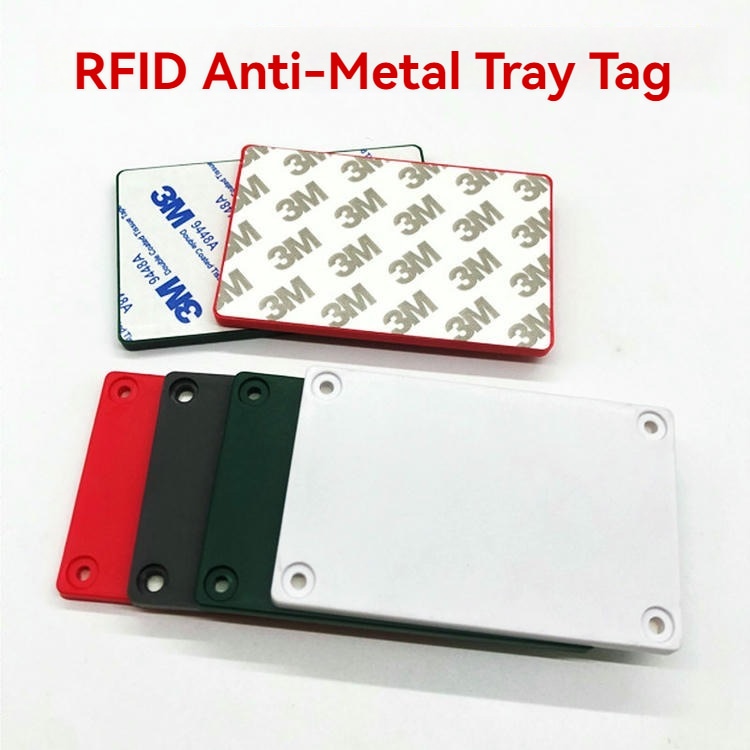 ABS RFID таг за проследяване на метални активи, продуктова снимка с полиран ръб.