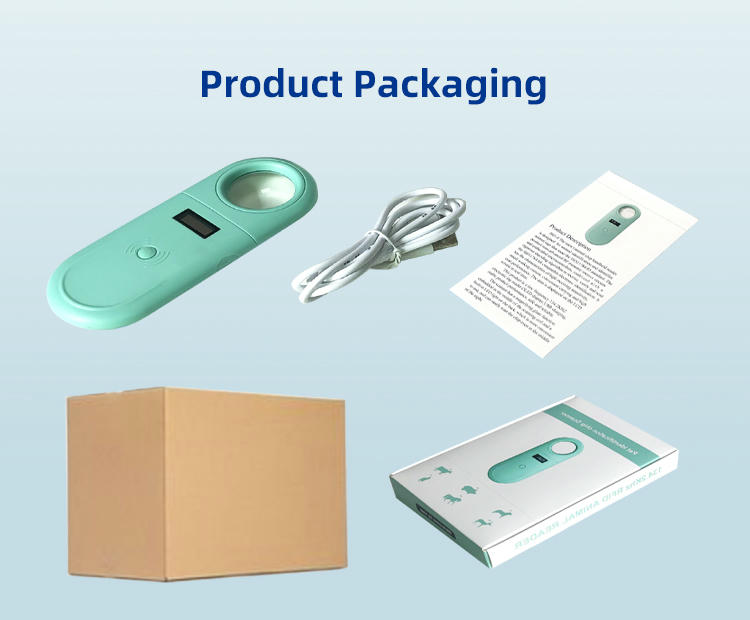Включеният USB кабел се свързва лесно с H01-4 за зареждане на вътрешната батерия и работа с данни.