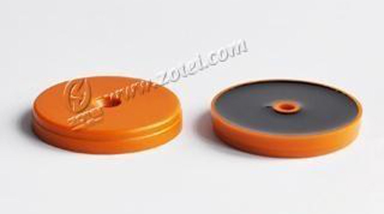 ABS RFID таг за метал за охранителни обходи, показан с ясен изглед към полиран ръб за приложения с ABS RFID Guard Patrol Tags.
