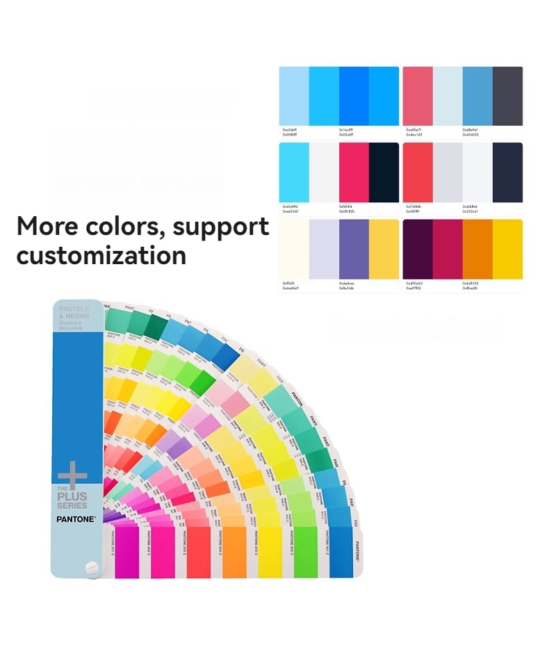 Персонализиране на цветовете на силиконова RFID гривна HR002 с Pantone ветрило и цветови мостри.