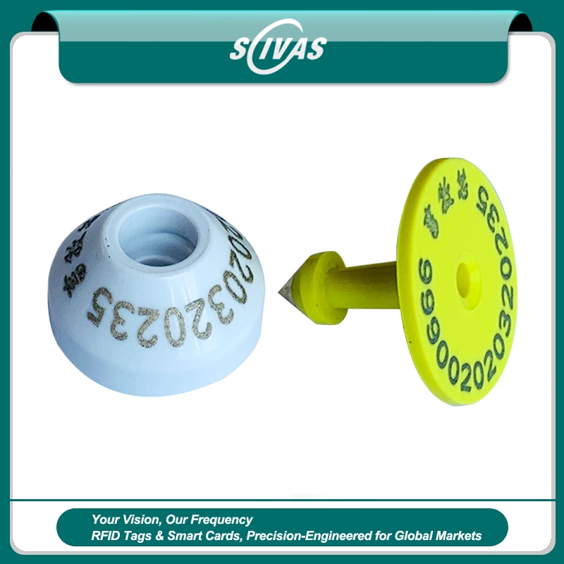 ABS RFID ушни тагове за надеждна животновъдна ID
