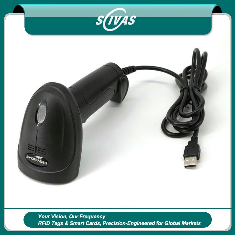 USB CCD баркод скенер за повредени 1D кодове