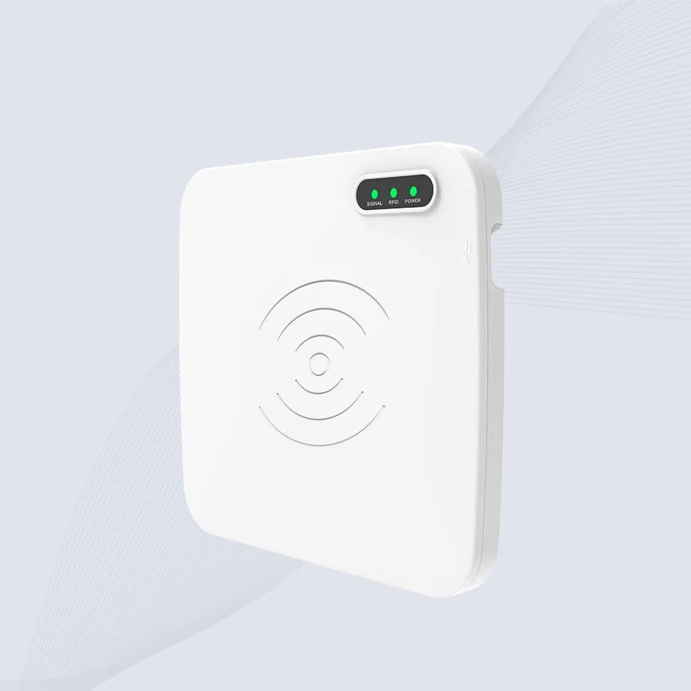 Графика на производителността, показваща чувствителността на RFID четеца CK-D1L и стабилната изходна мощност на базата на технологията Impinj R500.