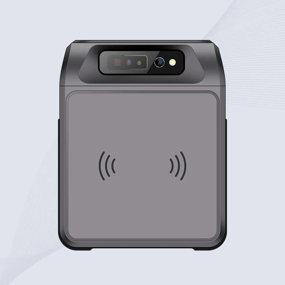 RFID четецът с дълъг обхват CK-B4 осигурява дълбоко четене на тагове през плътно подредени палети и тежки опаковъчни материали.