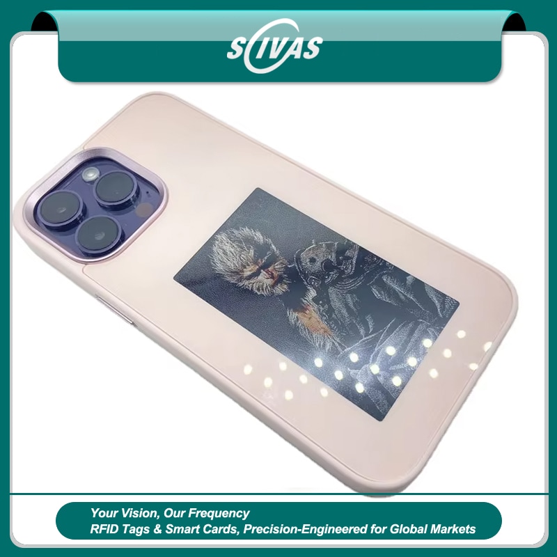 NFC калъфи с E Ink дисплей за лично съдържание