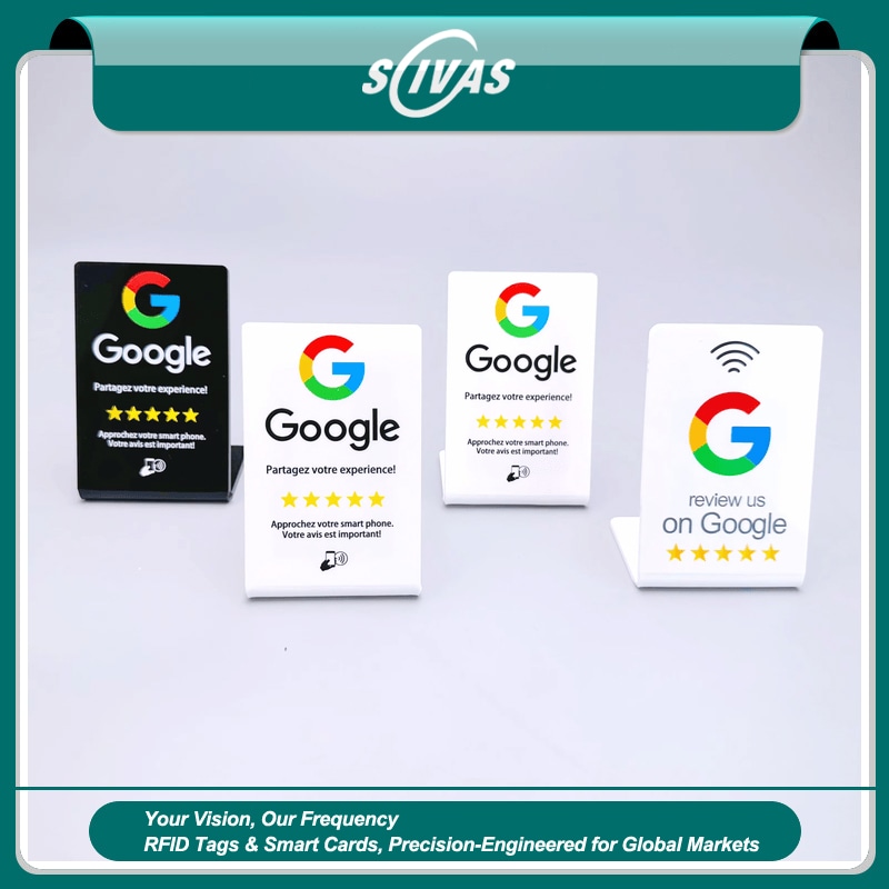 NFC стойки за дигитални бизнес контакти
