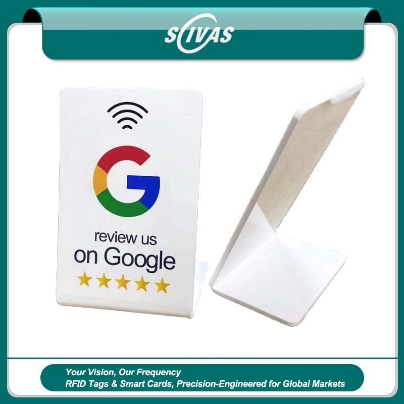 NFC стойки за Google отзиви за местен бизнес