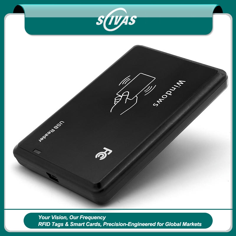 125 kHz RFID четец с RS232 за контрол на достъпа
