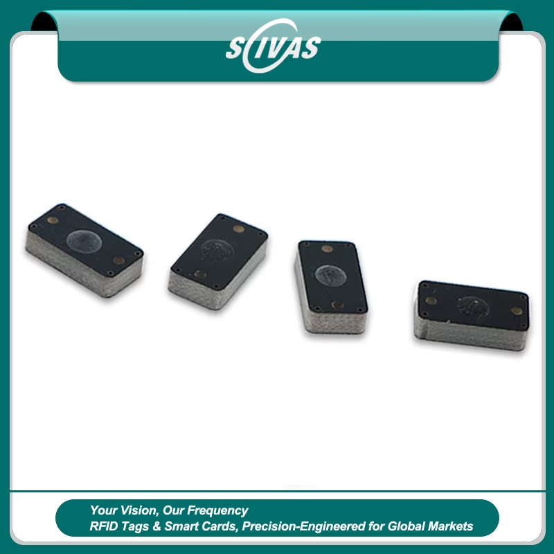 Компактен UCODE 8 PCB RFID таг за метални активи