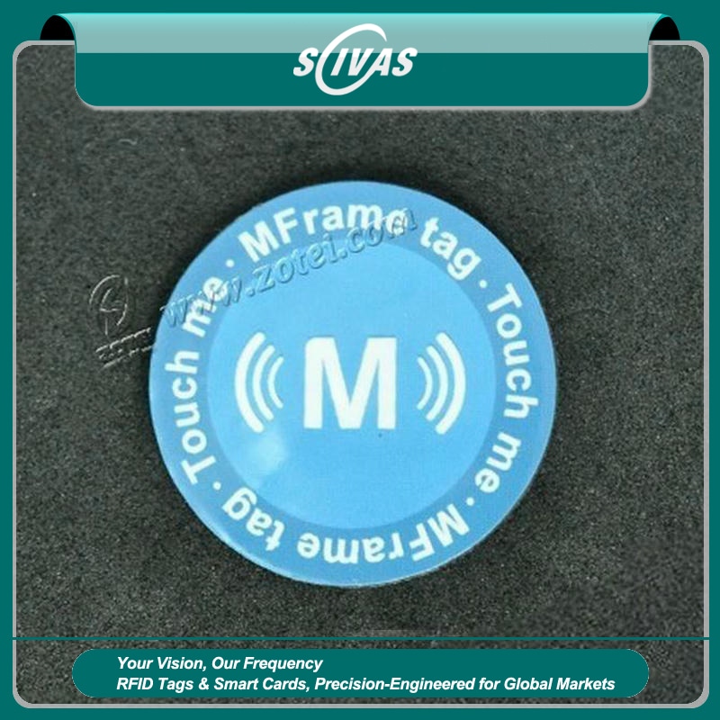 Тънък HF RFID таг за проследяване на метални активи