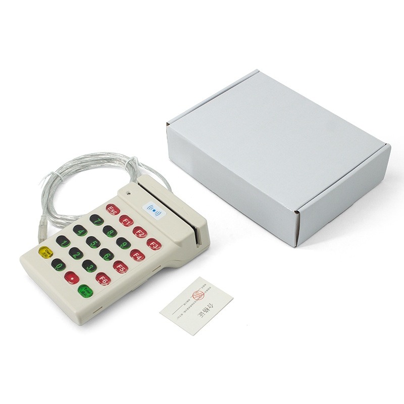 Двулентов RFID четец за контрол на достъпа с акцент върху отпечатано лого за проекти в категория Двучестотни RFID четци.