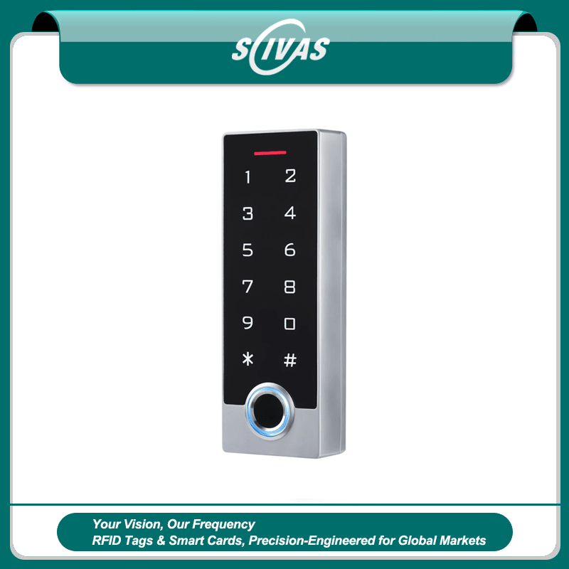 Tuya WiFi RFID контролер за достъп с пръстов отпечатък