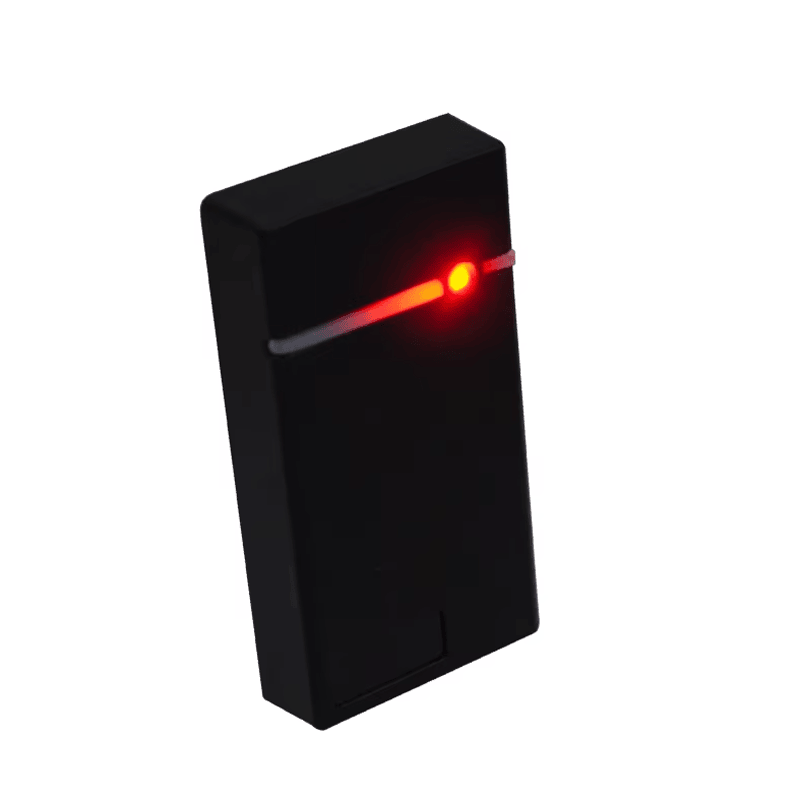 Компактен RFID четец за контрол на достъпа за вили с акцент върху дизайн за стенен монтаж за проекти в категория RFID четци за достъп.