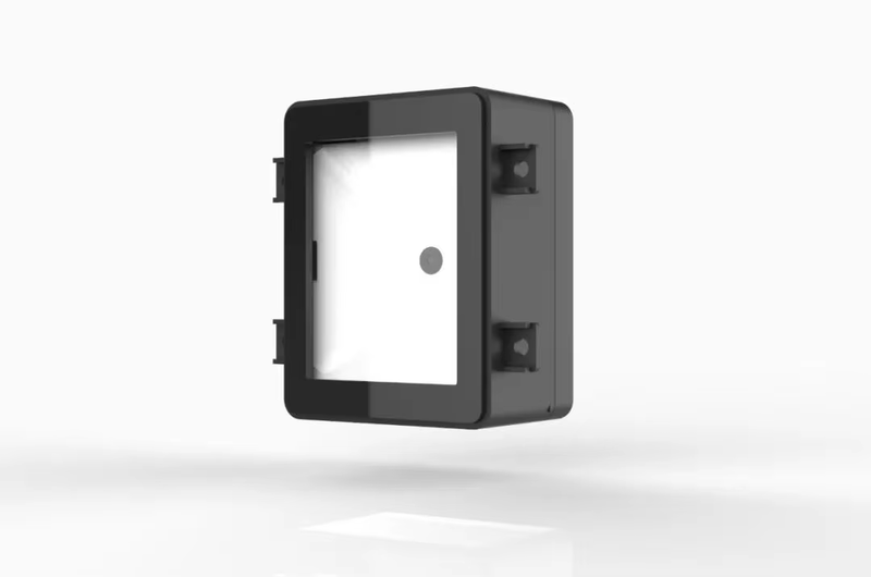 Вграден QR RFID четец за контрол на достъп при монтаж за входна врата в приложения с QR Code Access Readers.